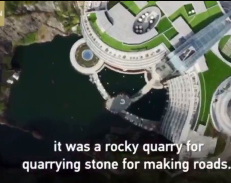 Live: Tour the world's first underground quarry hotel